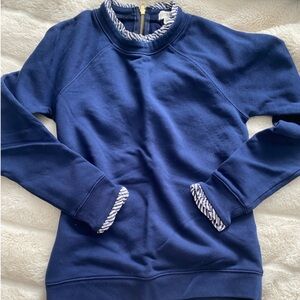 Navy blue j.crew sweatshirt